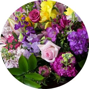 Choosing funeral flower arrangement