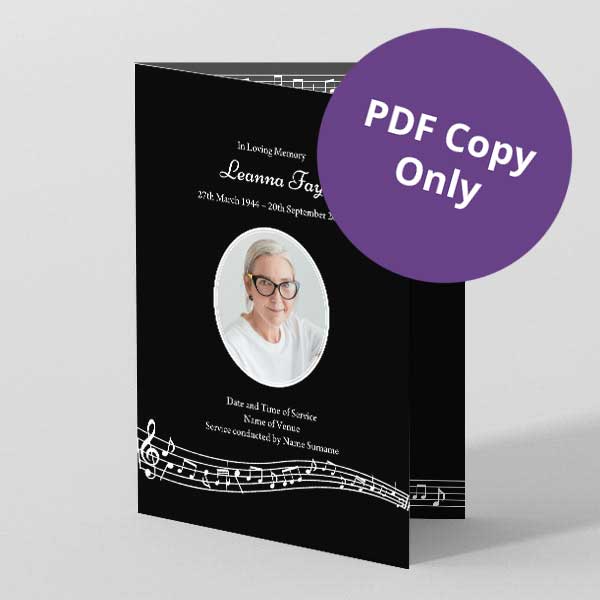 Show details for Melody (Black) – PDF