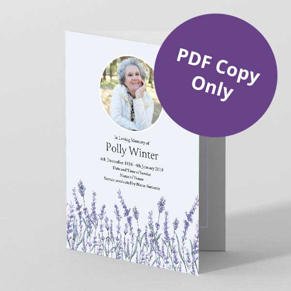 Picture of Lavender Field – PDF