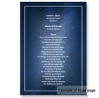 Picture of Starry Sky - Funeral Order of Service