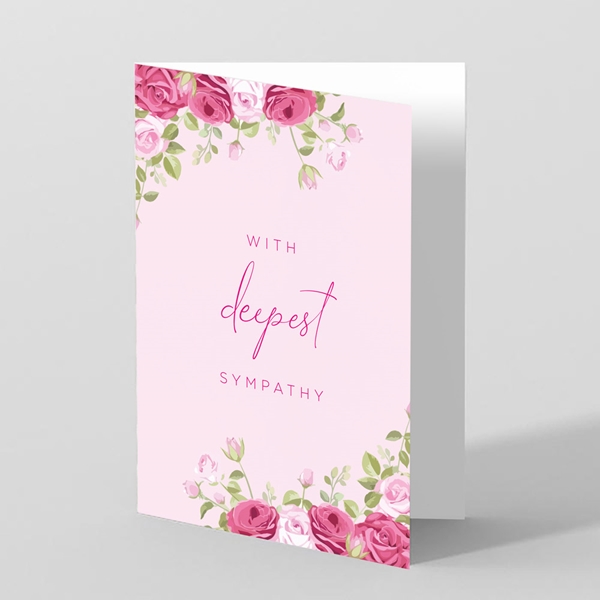 Picture of With Deepest Sympathy - Sympathy Card