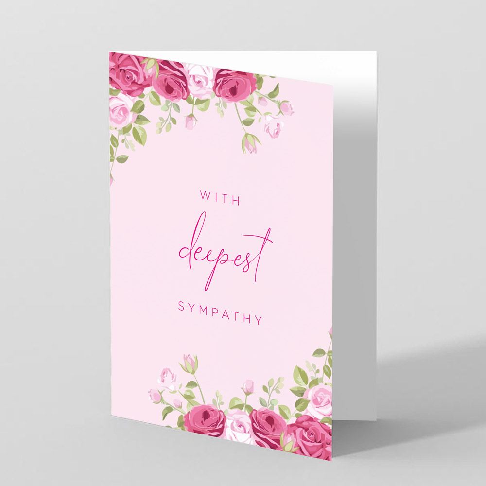 Picture of With Deepest Sympathy - Sympathy Card