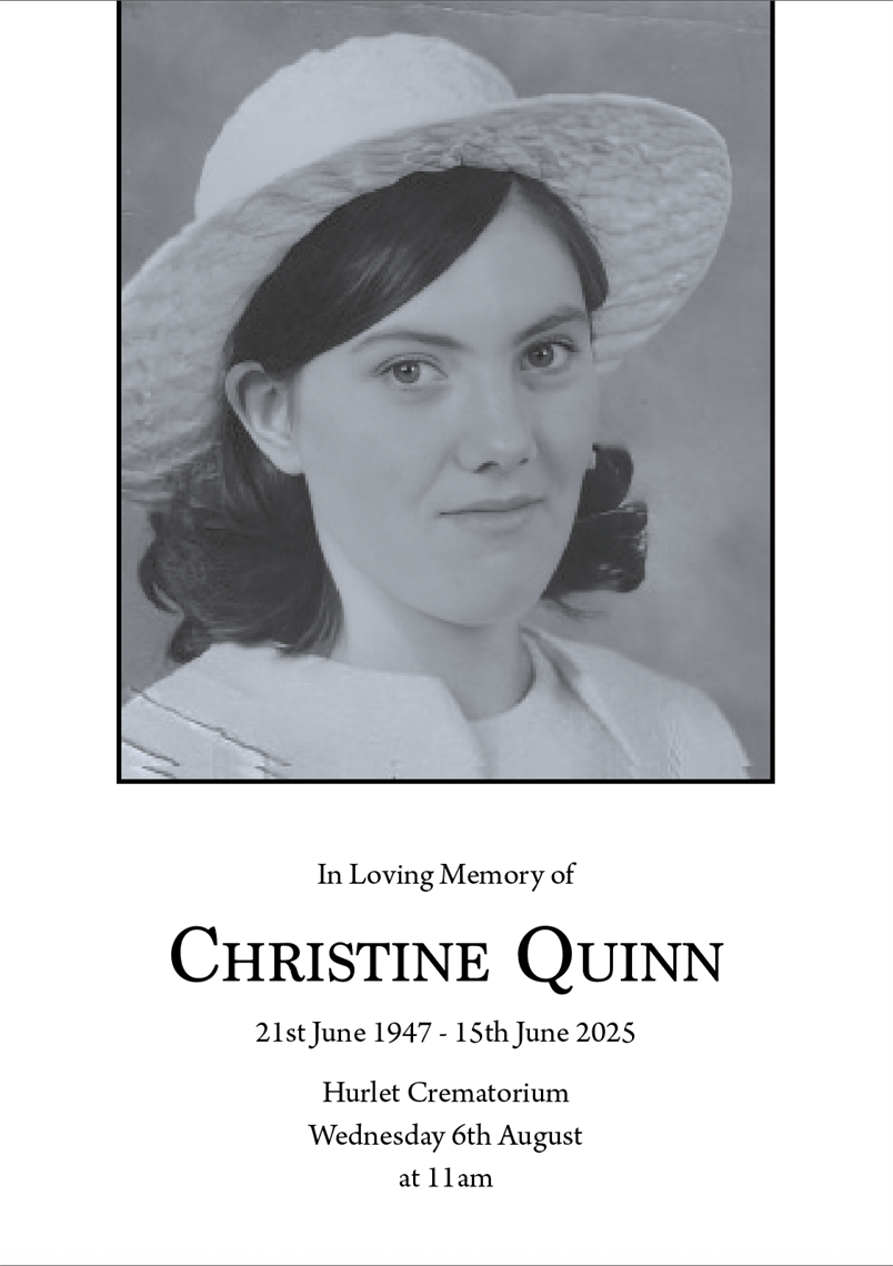 Show details for Christine Quinn 4pp OOS x 30 Copies