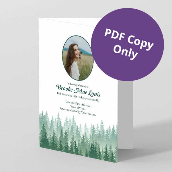 Show details for Fir Trees (Green) – PDF
