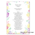 Picture of Springtime Pastels - Funeral Order of Service