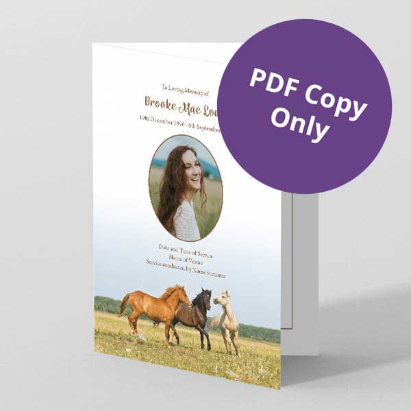 Picture of Wild Horses (Fade) – PDF