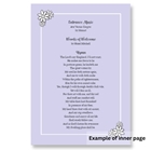 Picture of The Gardener (Lilac) - Funeral Order of Service