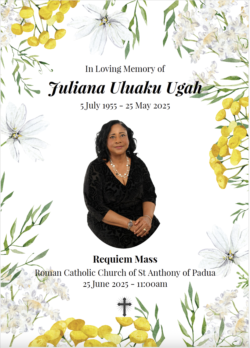 Show details for Juliana Ugah OOS - 20pp x 150 copies reprint