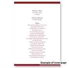 Picture of Winter Foliage - Funeral Order of Service