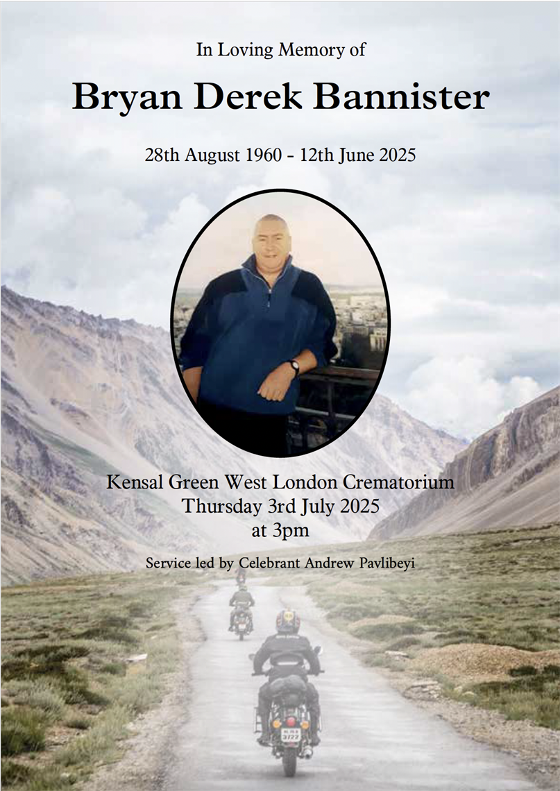 Show details for Bryan Bannister 4pp x 40 copies