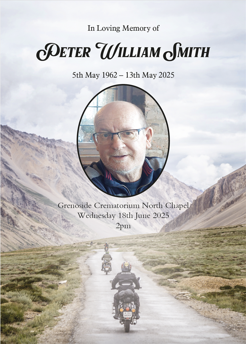 Show details for Peter Smith 16pp x 150 Copies