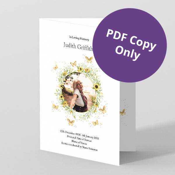 Show details for Sunflower Wreath – PDF